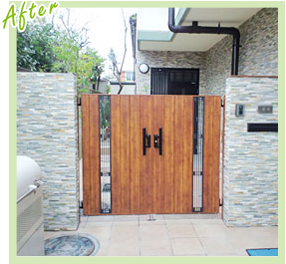 エクステリア施工後