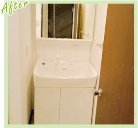 キッチン・洗面施工後