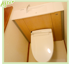 トイレ・浴室施工後